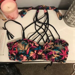 Hula Honey strappy bikini top